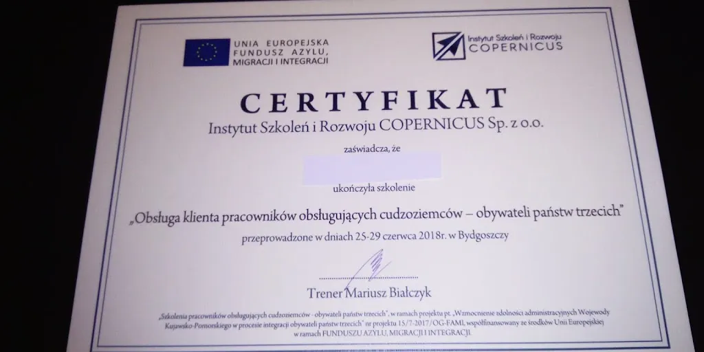 Instytut Szkoleń i Rozwoju Copernicus Sp. z o.o. - Zdjęcie 8