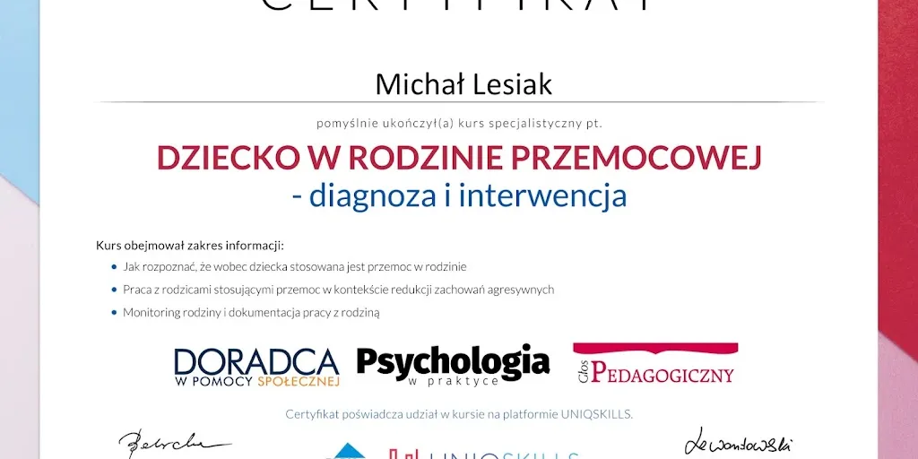 Psycholog Szczecin - Klinika Psychologiczna Empatia - Michał Lesiak - Zdjęcie 9